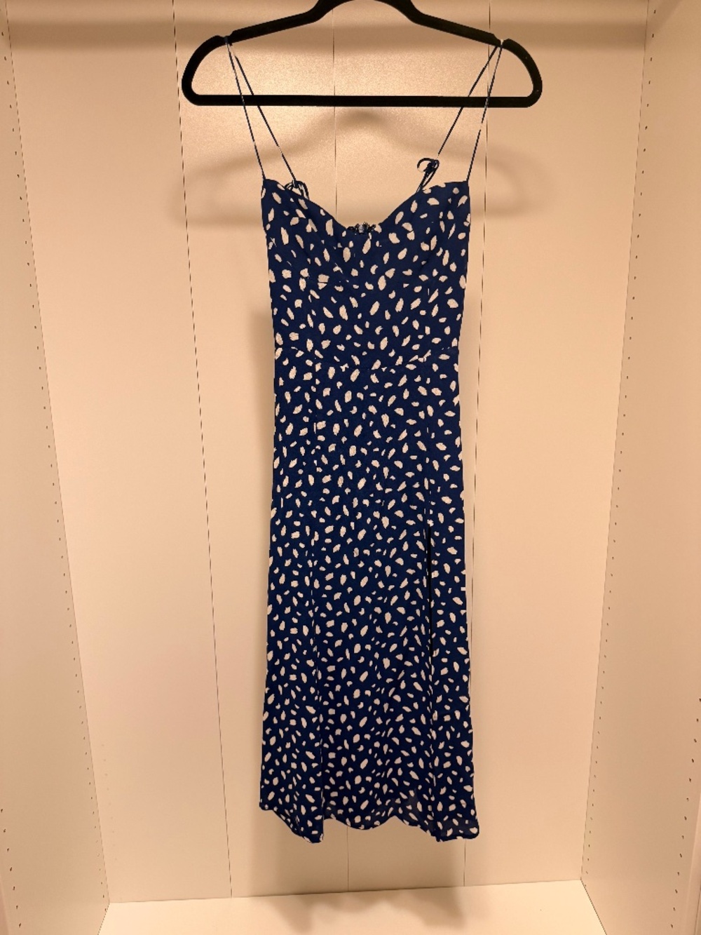 Reformation blue dress